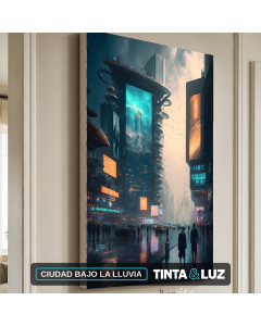 CIUDAD BAJO LA LLUVIA