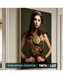 DAMA DORADA STEAMPUNK