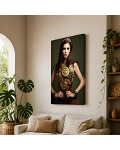 DAMA DORADA STEAMPUNK