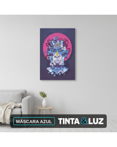MÁSCARA AZUL