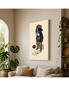 PERRO CON ESTILO