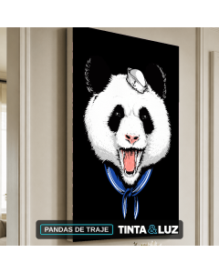 PANDAS DE TRAJE