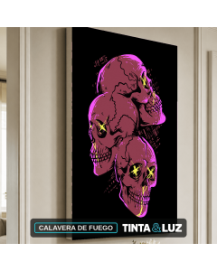 CALAVERA DE FUEGO
