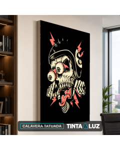 CALAVERA TATUADA