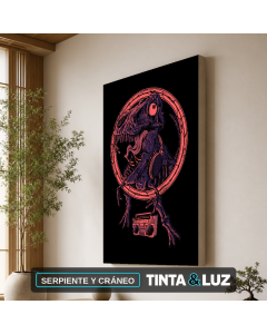 SERPIENTE Y CRÁNEO