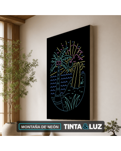 MONTAÑA DE NEÓN