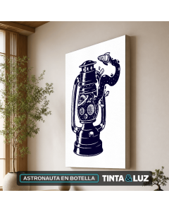 ASTRONAUTA EN BOTELLA