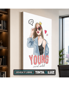 JOVEN Y LIBRE