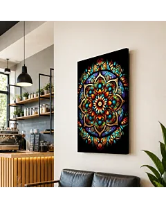 MANDALA DE VITRAL