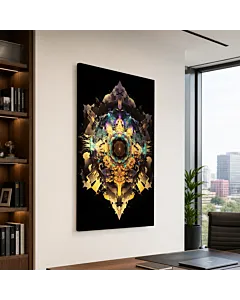 MANDALA DE TURQUESA