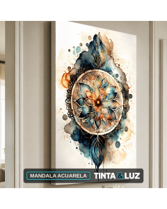 MANDALA ACUARELA
