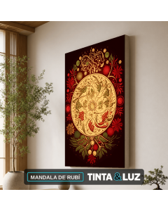 MANDALA DE RUBÍ