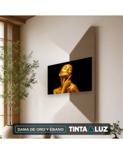 DAMA DE ORO Y ÉBANO