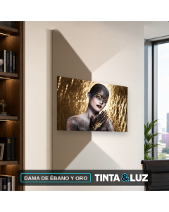 DAMA DE ÉBANO Y ORO