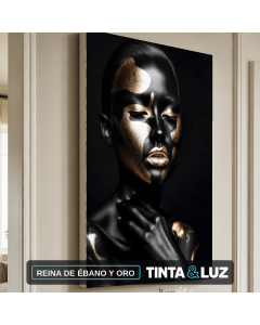REINA DE ÉBANO Y ORO