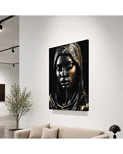 DIOSA DE ÉBANO NEGRO