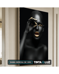 DAMA SERENA DE ORO