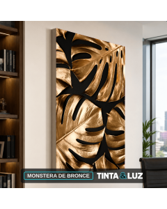 MONSTERA DE BRONCE