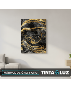 MÁRMOL DE ÓNIX Y ORO