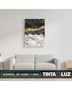 MÁRMOL DE HUMO Y ORO
