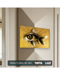 REINA FLORAL DE ORO