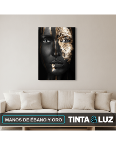 MANOS DE ÉBANO Y ORO
