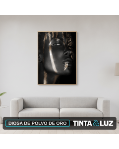 DIOSA DE POLVO DE ORO