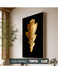 HOJA Y MÁRMOL