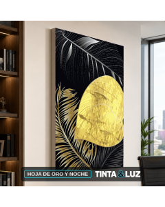 HOJA DE ORO Y NOCHE