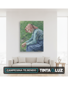 CAMPESINA TEJIENDO