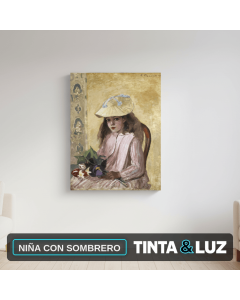 NIÑA CON SOMBRERO