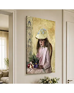 NIÑA CON SOMBRERO