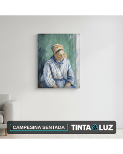 CAMPESINA SENTADA
