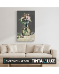 FLORES EN JARRÓN