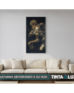 SATURNO DEVORANDO A SU HIJO