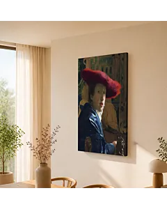 LA JOVEN DEL SOMBRERO ROJO