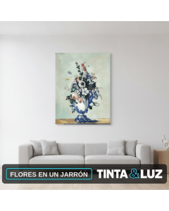 FLORES EN UN JARRÓN