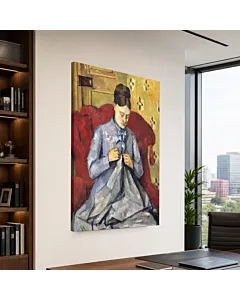 MUJER EN UN SILLÓN