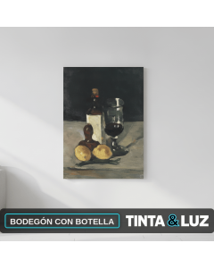 BODEGÓN CON BOTELLA