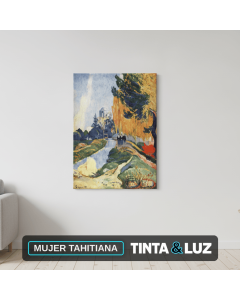 MUJER TAHITIANA