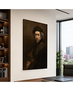 AUTORRETRATO DE REMBRANDT