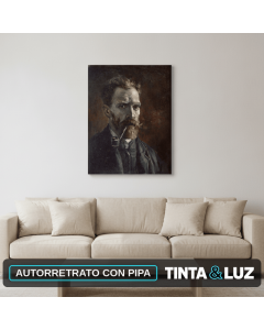 AUTORRETRATO CON PIPA