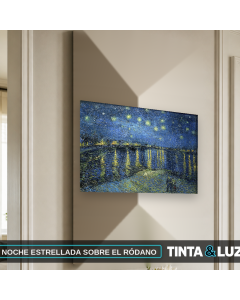 NOCHE ESTRELLADA SOBRE EL RÓDANO