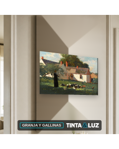 GRANJA Y GALLINAS