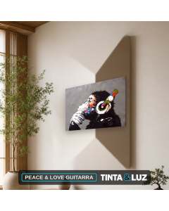 PEACE & LOVE GUITARRA