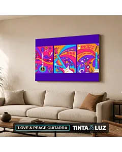 LOVE & PEACE GUITARRA