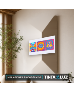 MINI AFICHES PSICODÉLICOS