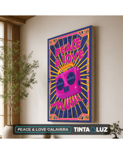 PEACE & LOVE CALAVERA