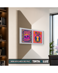 MINI AFICHES DE PAZ