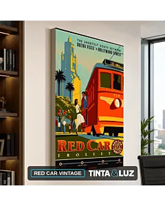 RED CAR VINTAGE